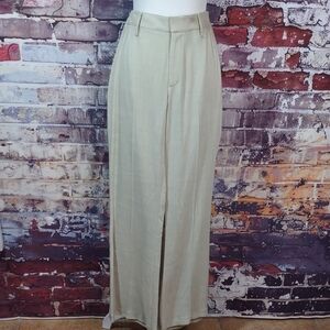 Elie Tahari Linen-look Tailored Pants